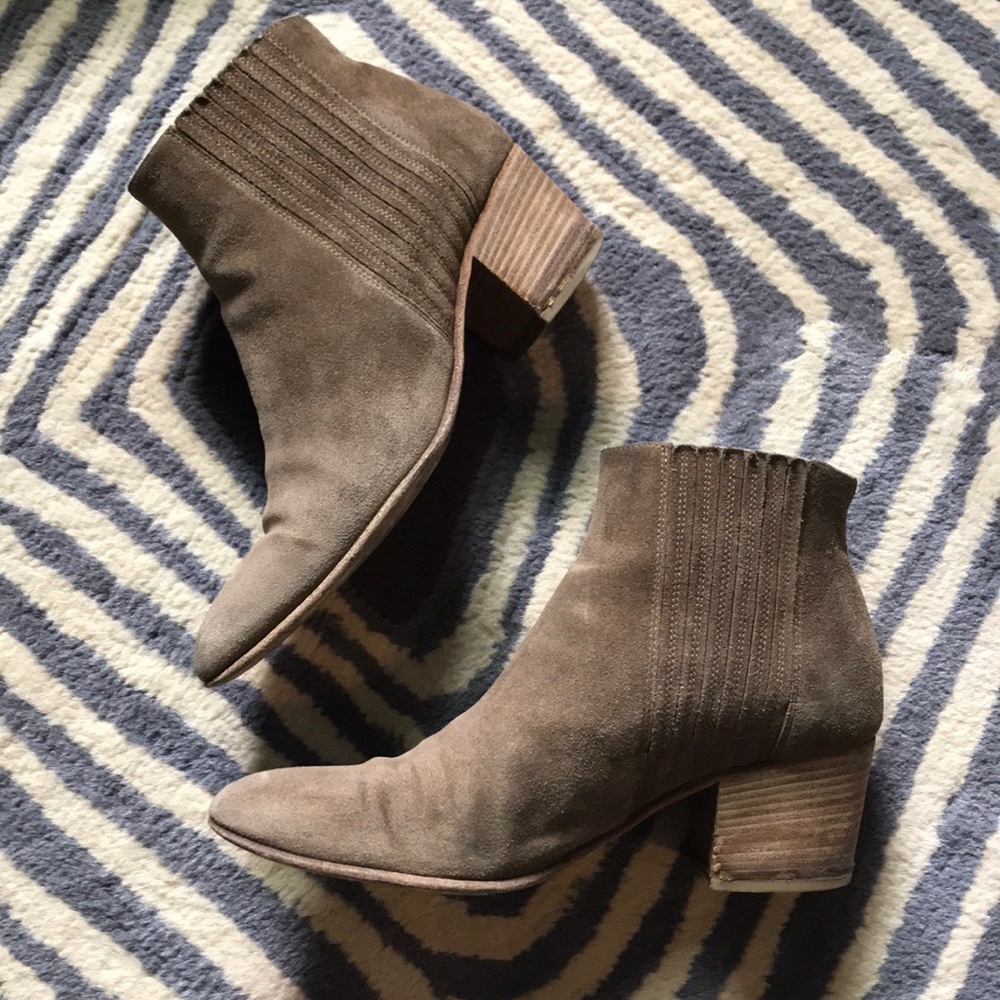 VINCE | Taupe Hader Bootie